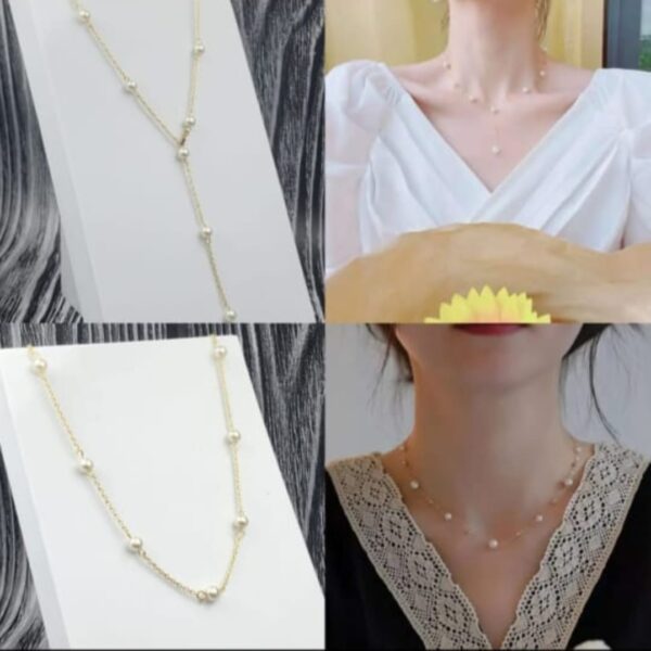Soft Girl Pearl Necklace (N21)